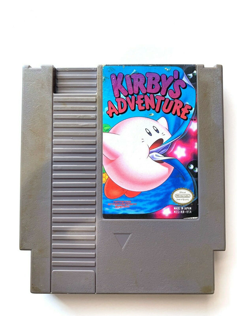 Kirby's Adventure ORIGINAL NINTENDO NES GAME Tested + Working