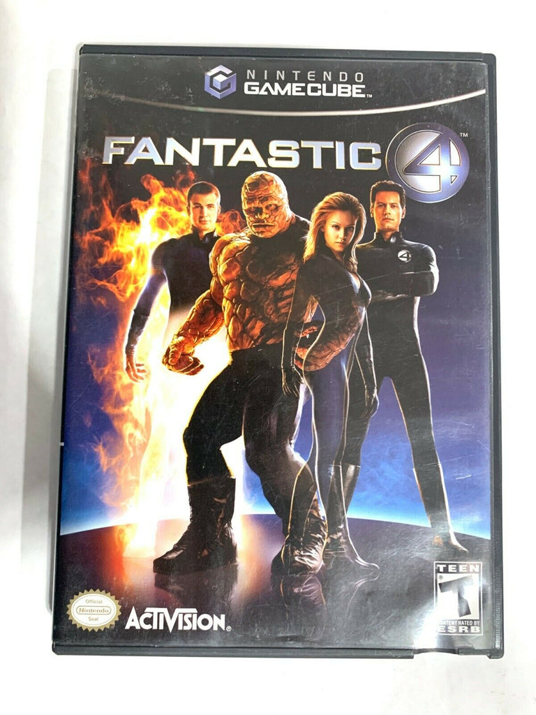Fantastic Four NINTENDO GAMECUBE GAME w/ Case Tested + Working !