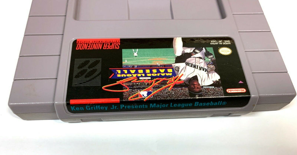 Ken Griffey Jr. Baseball - SNES Super Nintendo Game - TESTED & WORKING!
