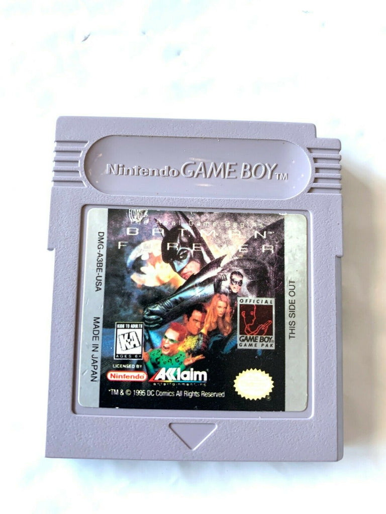 Batman Forever ORIGINAL NINTENDO GAMEBOY GAME Tested WORKING Authentic!