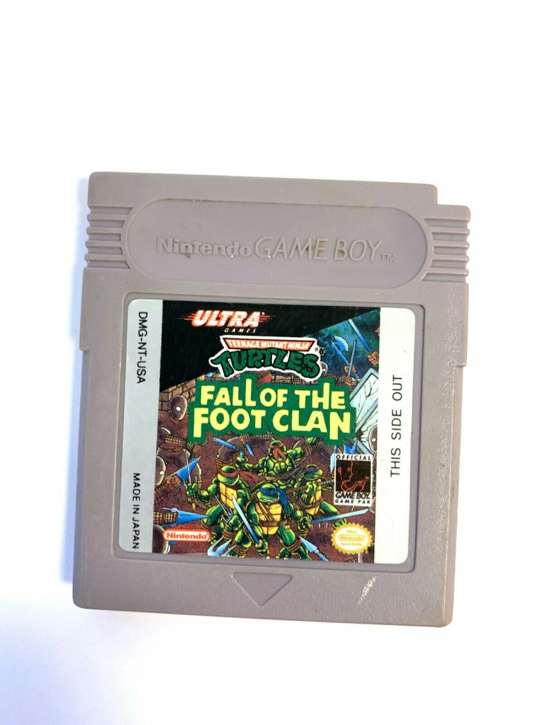 Teenage Mutant Ninja Turtles Fall of the Foot Clan - Original Game Boy Game TMNT