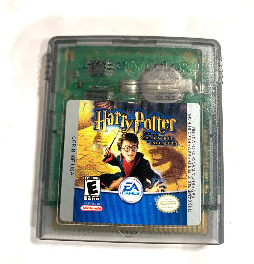 Harry Potter And The Chamber Of Secrets Game Boy Color Game Tested + Working!