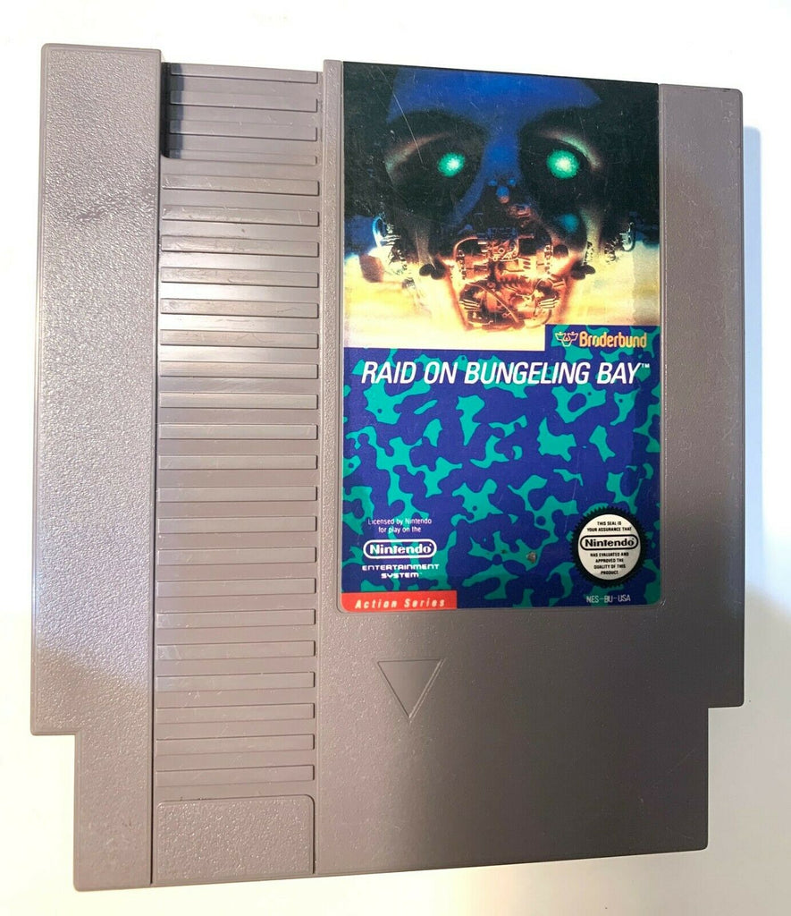 Raid on Bungeling Bay ORIGINAL NINTENDO NES GAME Tested + Working & Authentic!