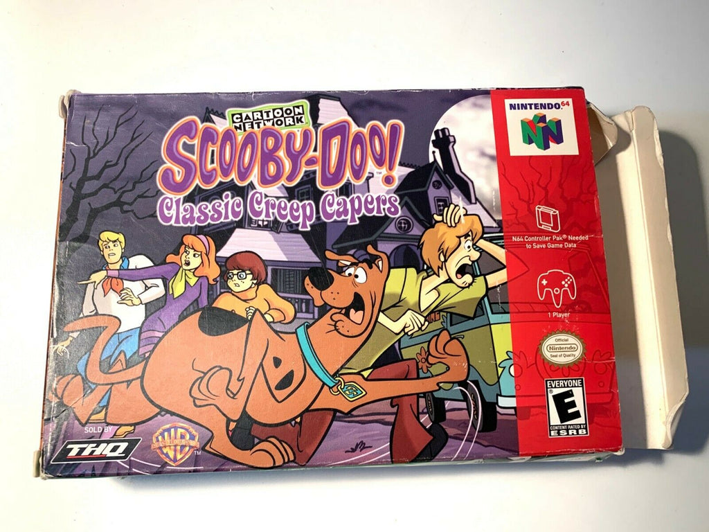 Scooby-Doo! Classic Creep Capers NINTENDO 64 N64 Boxed Game NO MANUAL w/ Box