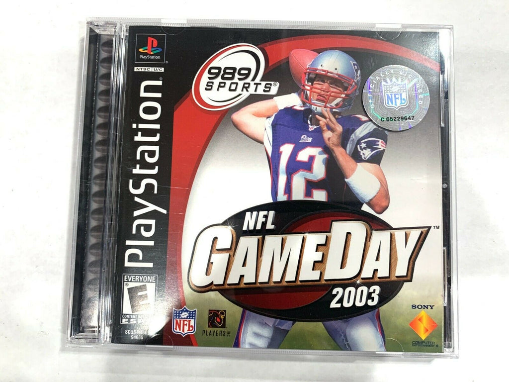 NFL GameDay 2003 Complete PS1 PlayStation 1 Tested + Working CIB!