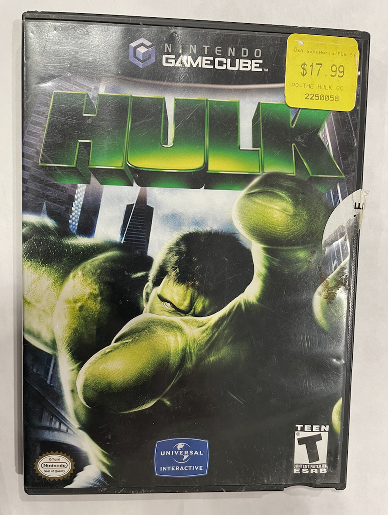 The Hulk Nintendo Gamecube Game