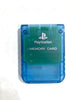 Sony PlayStation 1 Memory Card SCPH-1020 Blue OEM PS1 Genuine Official Brand