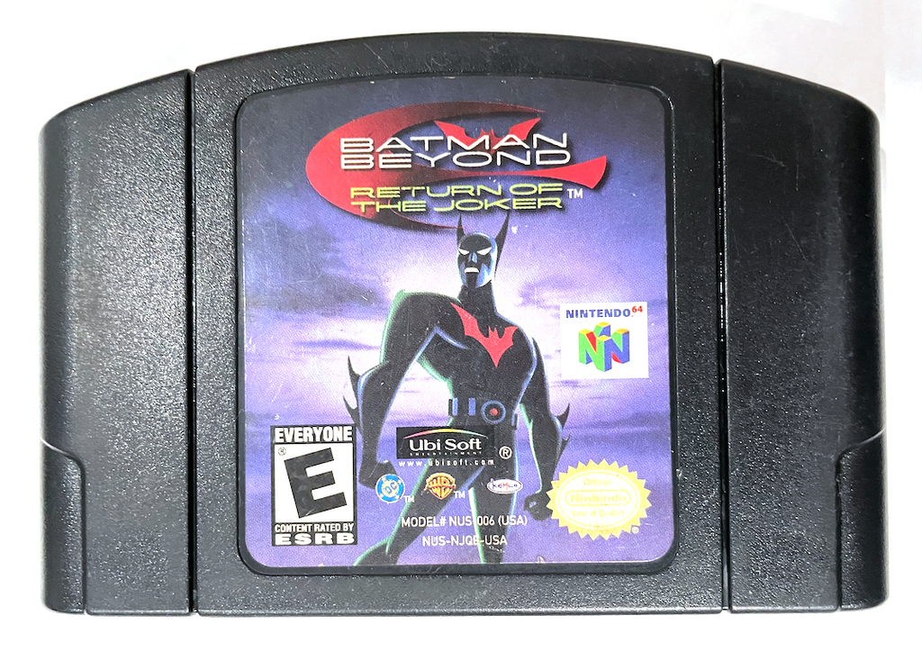 Batman Beyond Return of Joker - Nintendo 64 N64 Game Tested +Working & Authentic