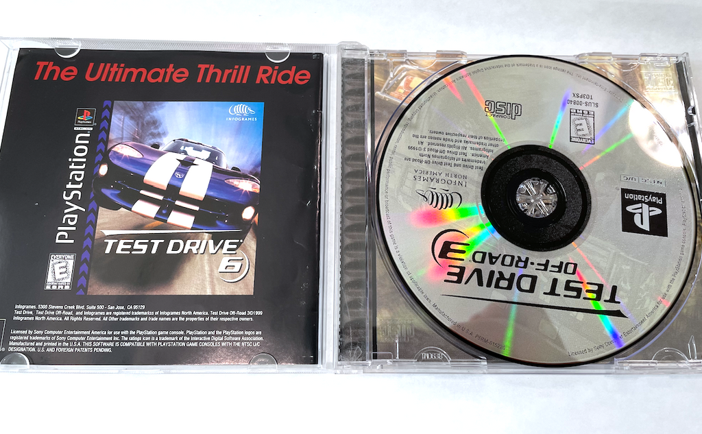 Test Drive Off-Road 3 SONY PLAYSTATION 1 PS1 Game