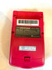 Strawberry Red Nintendo Gameboy Color Handheld System