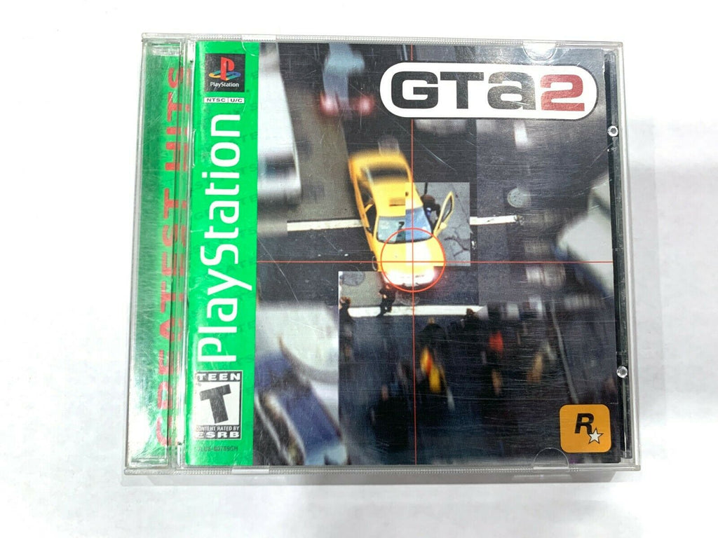Grand Theft Auto 2 GTA 2 Sony Playstation 1 PS1 Game