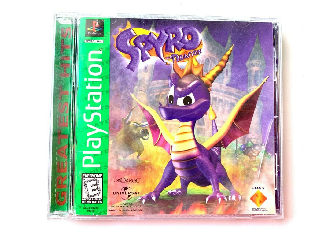 Spyro The Dragon Original PS1 1 Game COMPLETE + W – The Game Island