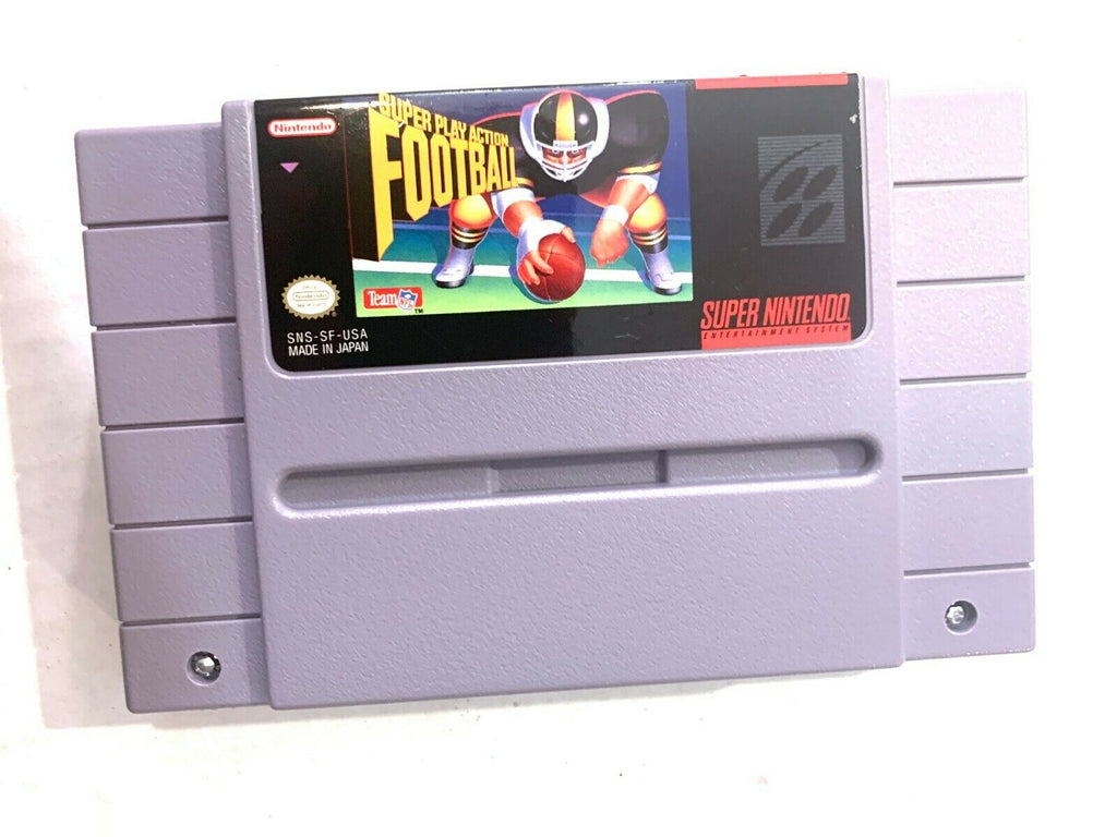 Super Play Action Football - Nintendo SNES Game Tested Working & Authentic