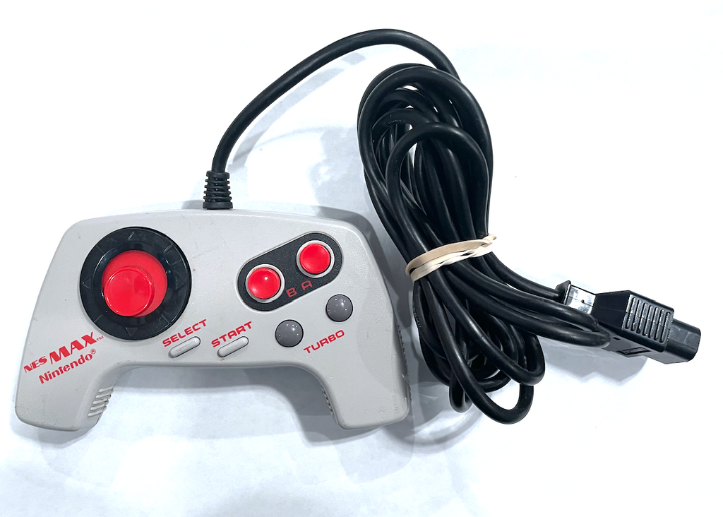 Official OEM Nintendo NES Max Turbo Controller NES-027 Tested ++ Working!