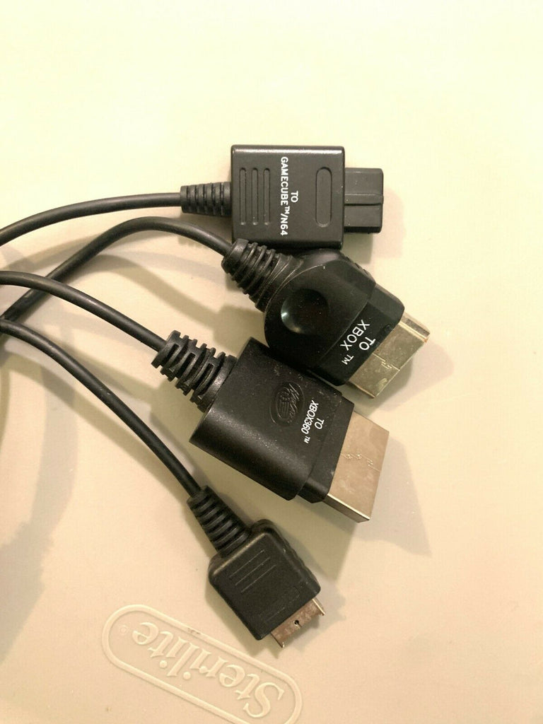 S video 4 pin cable RCA 3 Input Xbox Xbox 360 GameCube N64 PlayStation