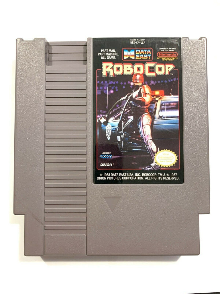 Robocop Original NINTENDO NES Game Tested + WORKING & Authentic!