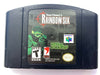 Black Tom Clancy's Rainbow Six Nintendo 64 N64 Game Tested Working & Authentic!