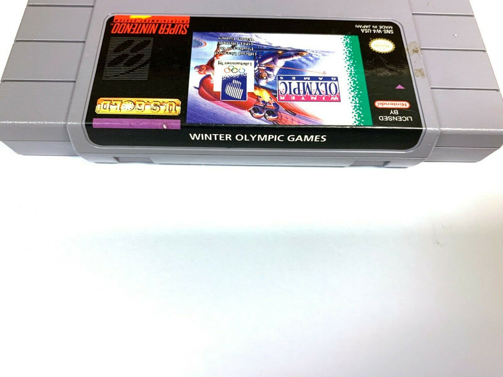 Winter Olympic Games: Lillehammer '94 SNES Super Nintendo Authentic Tested