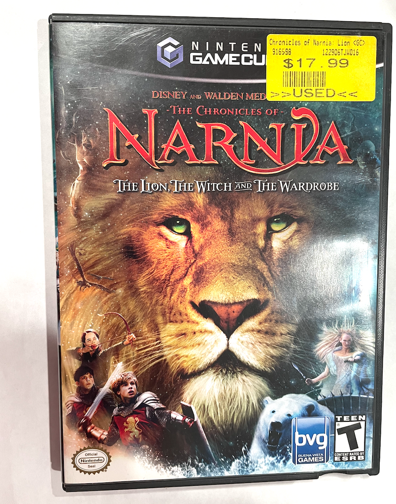The Chronicles of Narnia Nintendo Gamecube Game