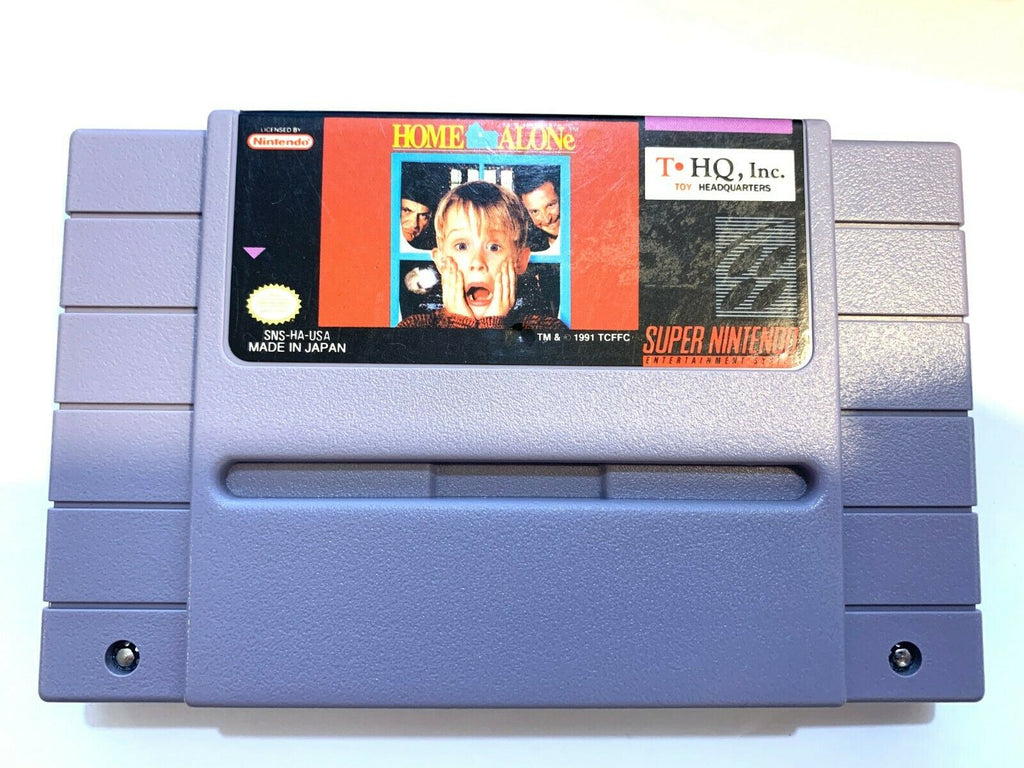 Home Alone 1 - SNES Super Nintendo Game - Tested - Working - Authentic!