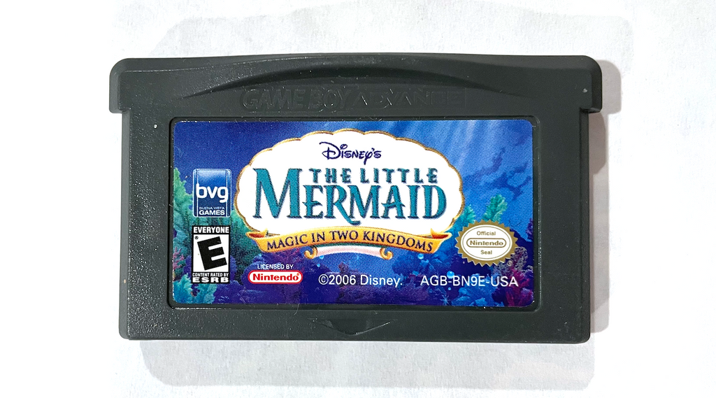 Disney’s The Little Mermaid Magic in TwCoo Kingdoms GBA Authentic Tested Working