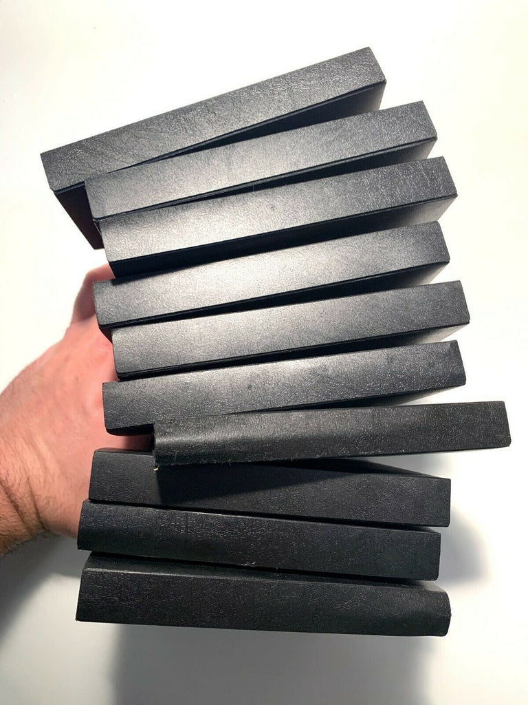 Lot of 10 Black Generic Nintendo NES Dust Covers NES Game Cartridge Sleeves