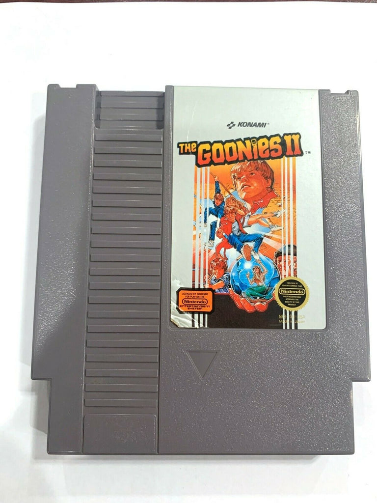 The Goonies II 2 NES ORIGINAL NINTENDO NES GAME Tested WORKING Authentic