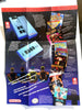Four Player 4PL-NES-US-1 NES Nintendo Insert Poster Only - Good Condition RARE!
