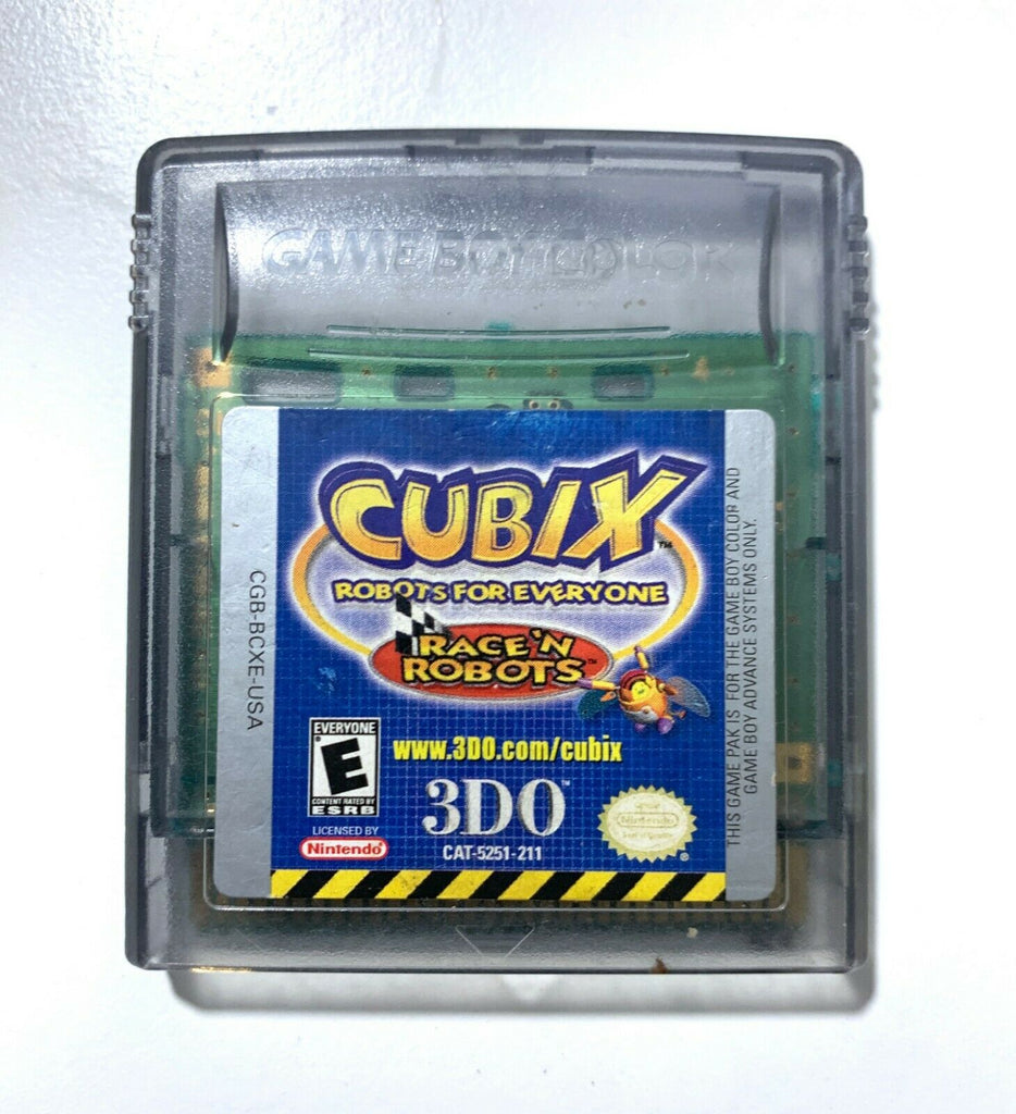 Cubix: Robots for Everyone - Race 'N Robots GBC Nintendo Game Boy Color Game