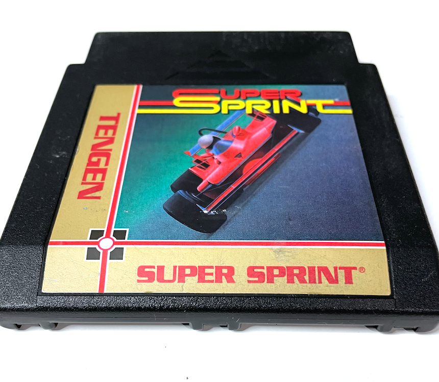 Super Sprint NES TENGEN ORIGINAL NINTENDO NES GAME Tested + Working!