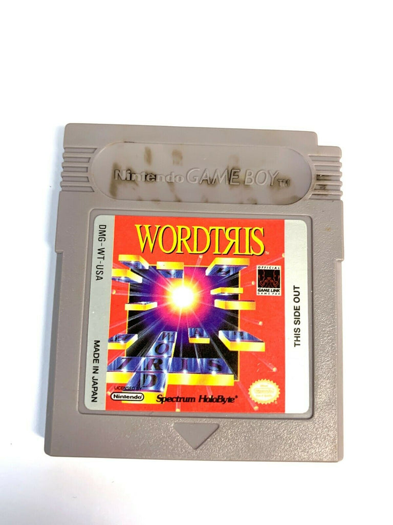 Wordtris ORIGINAL NINTENDO GAMEBOY GAME Tested WORKING Authentic
