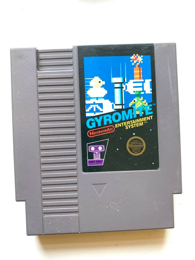 Gyromite ORIGINAL NINTENDO NES GAME Tested WORKING & Authentic!