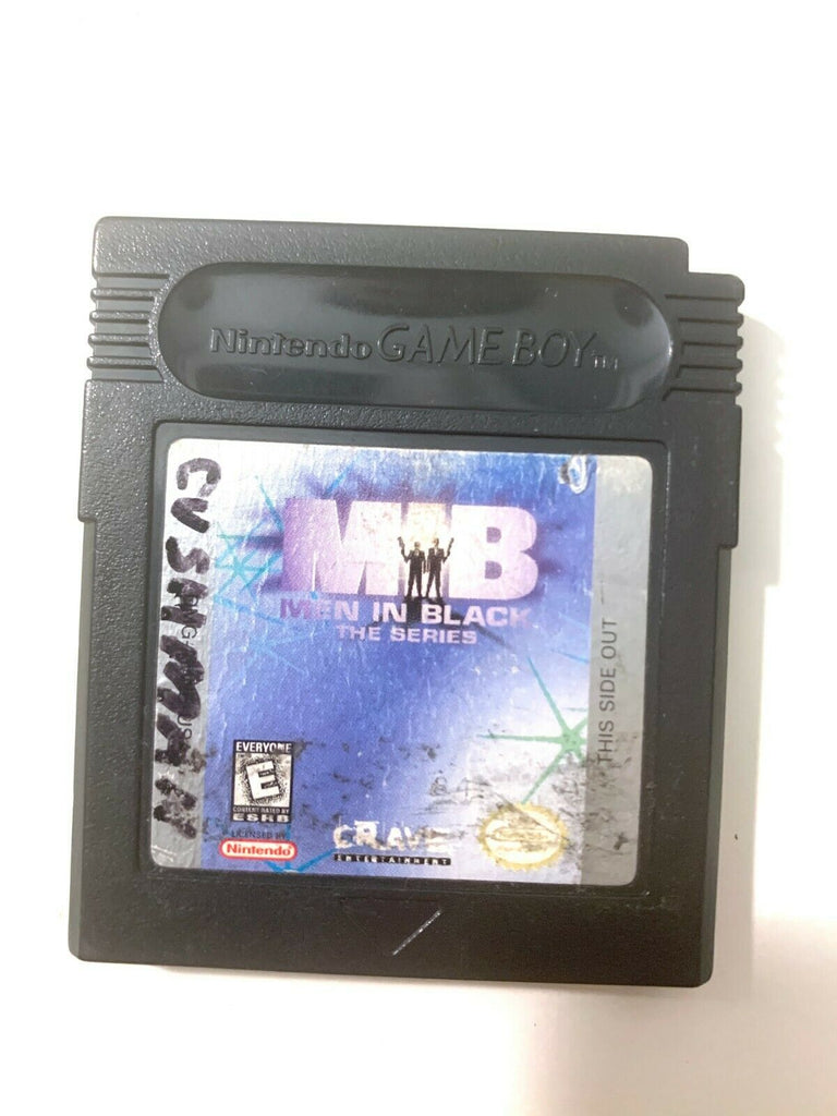 MEN IN BLACK THE SERIES Nintendo Gameboy Color Game Tested + Working!