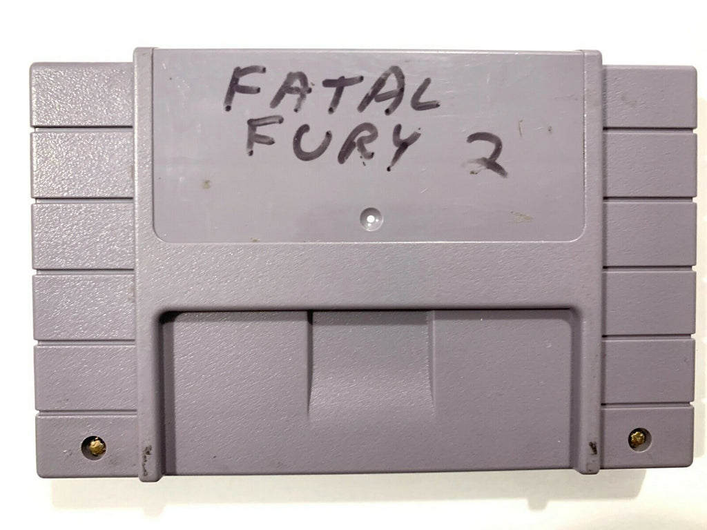 Fatal Fury 2 SUPER NINTENDO SNES GAME Tested + Working & Authentic