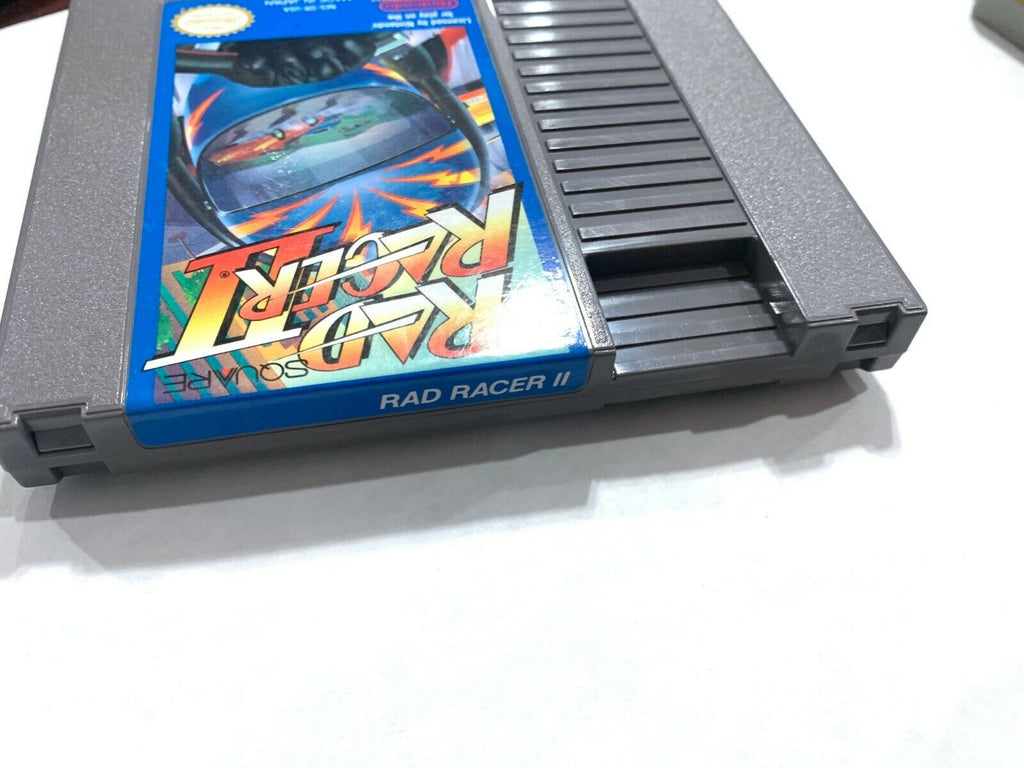 Rad Racer II 2 - Original NES Nintendo Game Tested + Working & Authentic!