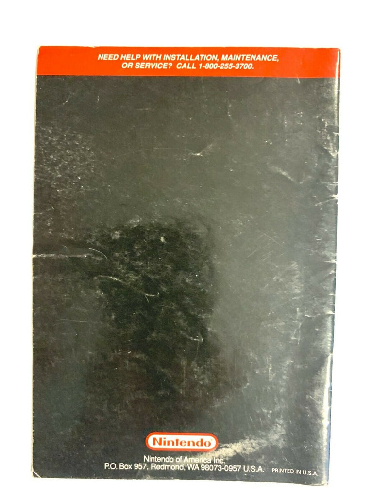 Ken Griffey Jr's Winning Run Super Nintendo Instruction Manual SNES Booklet