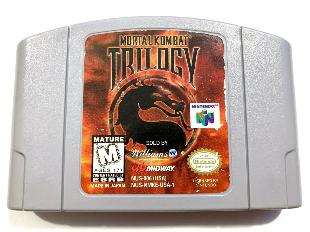 Mortal Kombat Trilogy - Nintendo 64 N64 Game