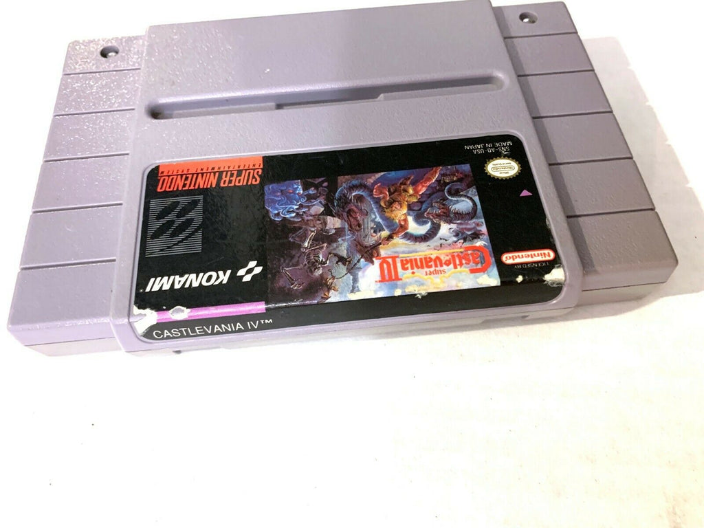 *AUTHENTIC* Super Castlevania IV 4 (Super Nintendo, SNES, 1991) Tested & Working