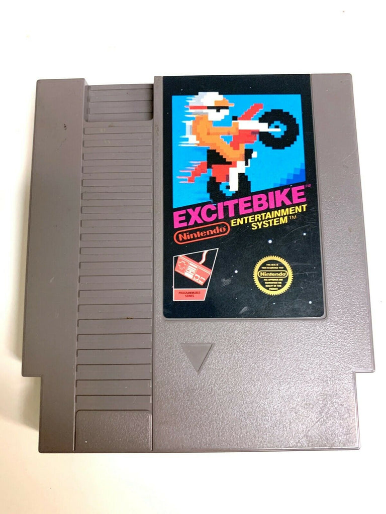 Nintendo NES Excitebike Video Game Cartridge *Authentic* *Cleaned/Tested*