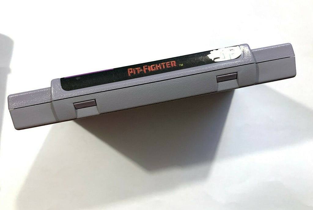 Pit Fighter Pitfighter - SNES Super Nintendo Game Tested + Working & Authentic!