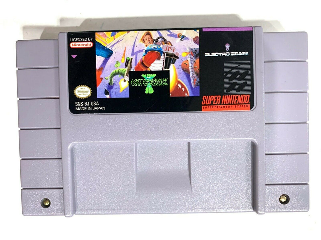 Jim Power The Lost Dimension in 3D SUPER NINTENDO SNES GAME Tested + Working!