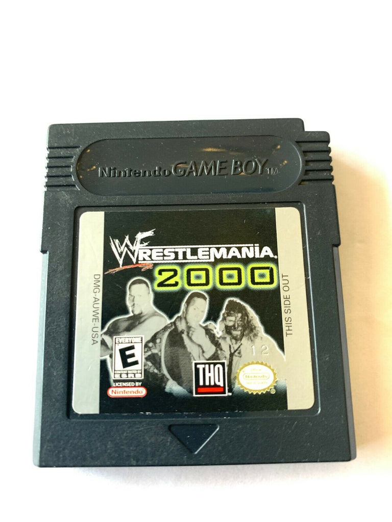 Wrestlemania 2000 - Nintendo Game Boy Cartridge Authentic Clean & Tested