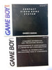 Nintendo Game Boy Compact Video Game System Owner's Manual  DMG-GB-USA-3