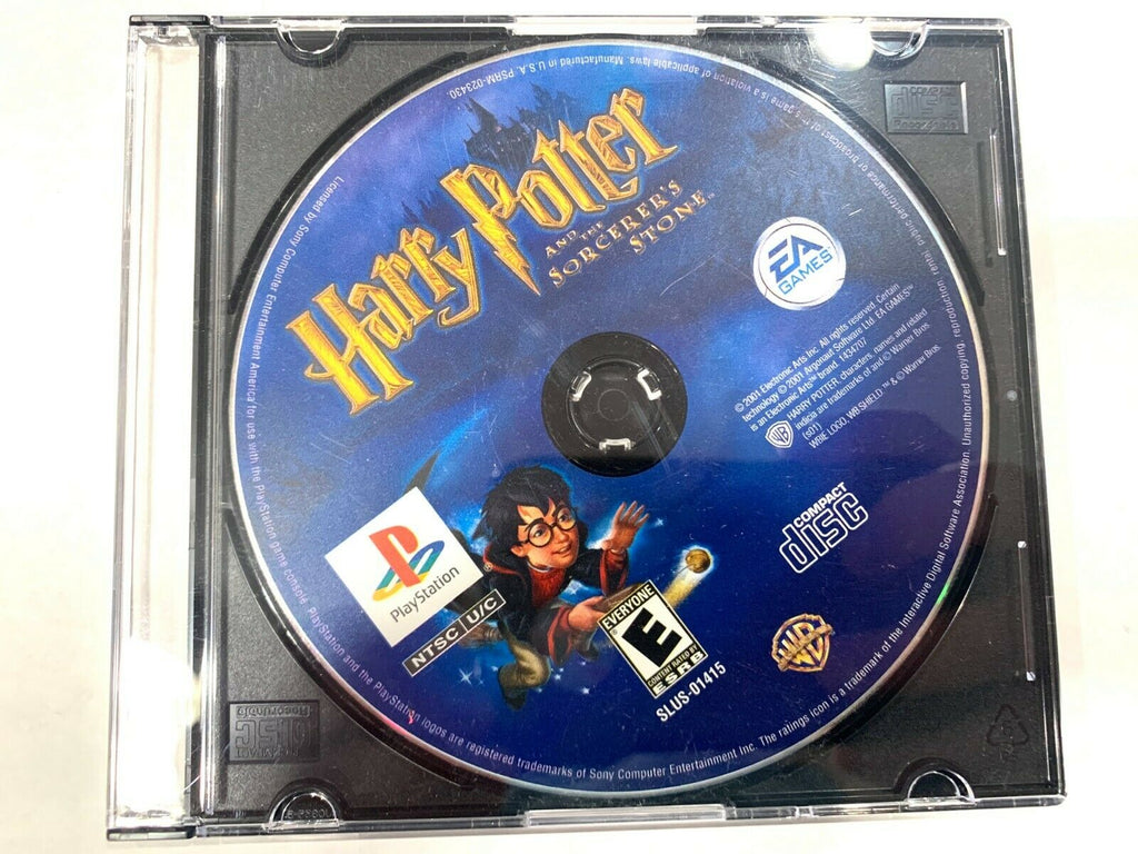 Harry Potter and the Sorcerer's Stone (PS1, PlayStation 1) Disc Only, Tested