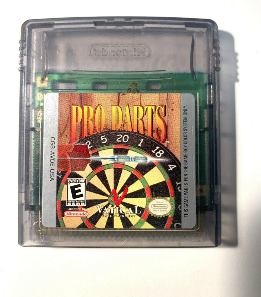 Pro Darts NINTENDO GAMEBOY COLOR Tested + Working & Authentic