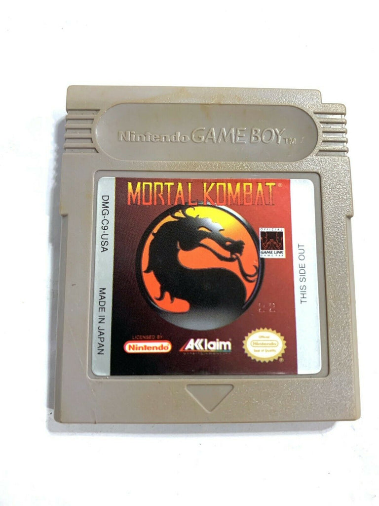 Mortal Kombat Original Nintendo GameBoy Game Tested Working & Authentic!