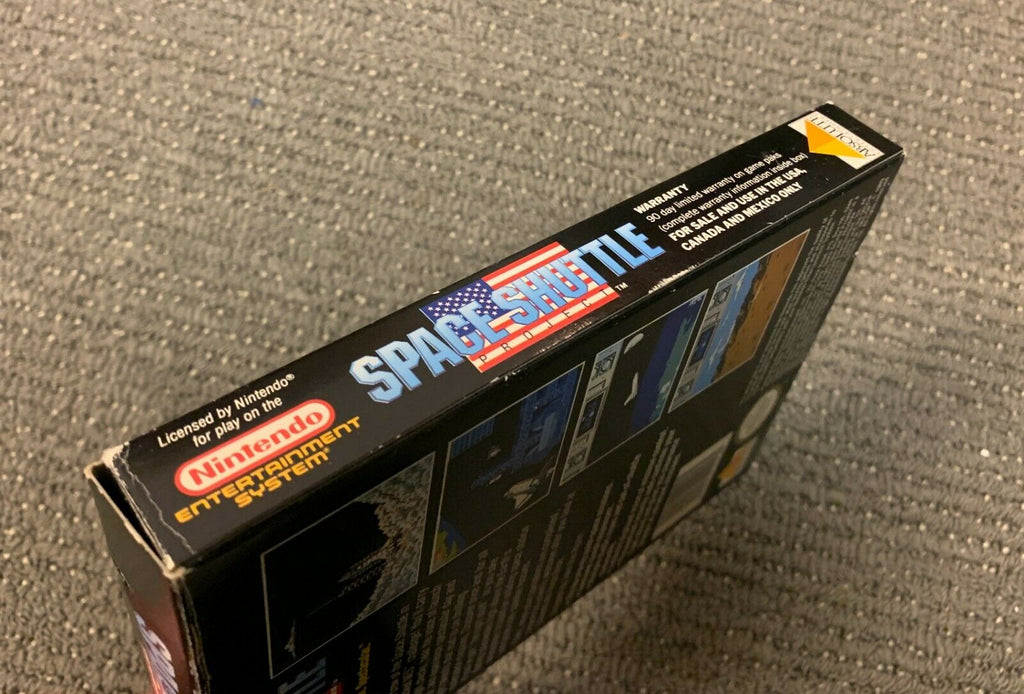 Space Shuttle Project (ORIGINAL Nintendo NES Game) Complete in Box w/ Poster CIB