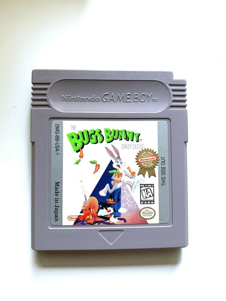 Bugs Bunny Crazy Castle Original Nintendo Game Boy Game - Tested - Working