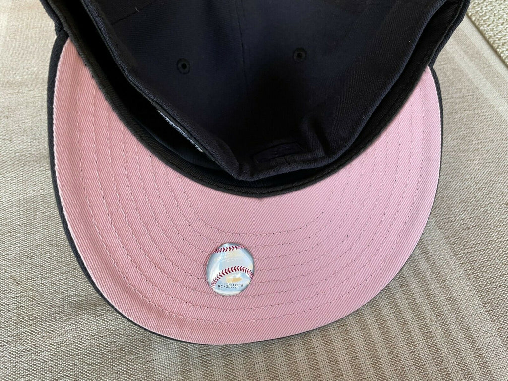 pink atlanta braves hat