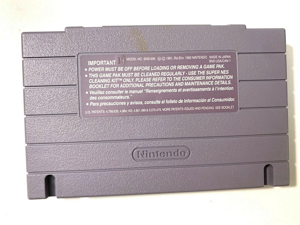 Cybernator Super Nintendo SNES Game